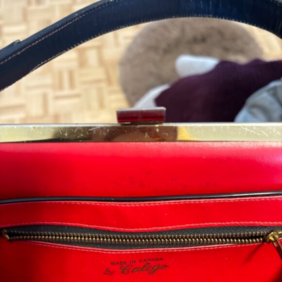 Cute Navy Blue Vintage Purse - Picture 5 of 7